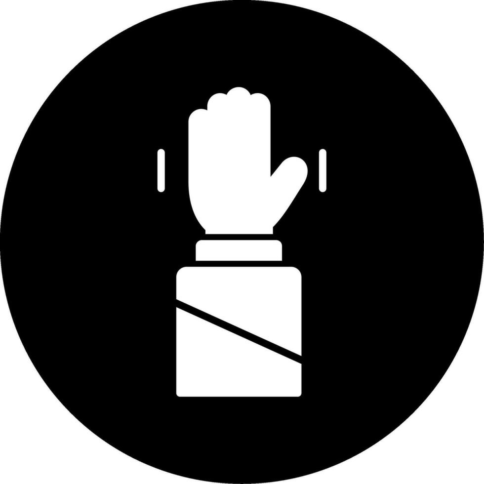 hand- omhoog vector icoon