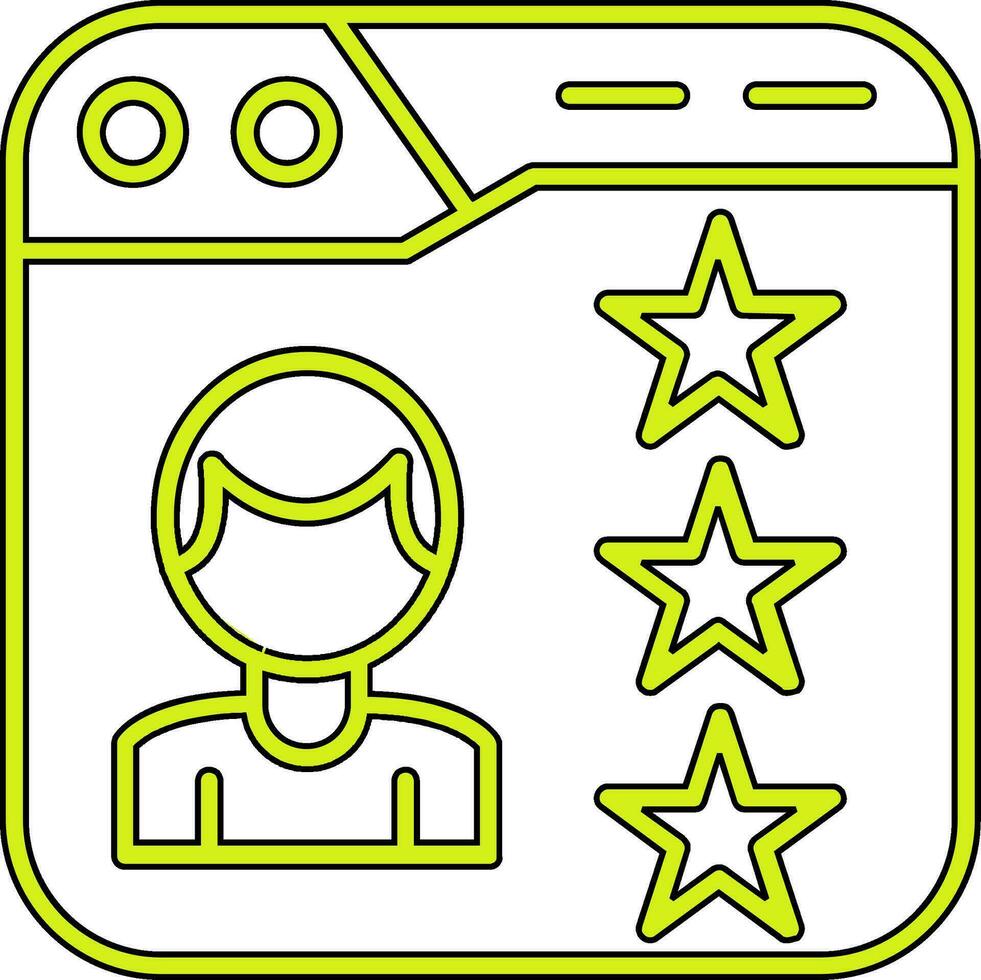 beoordeling vector pictogram