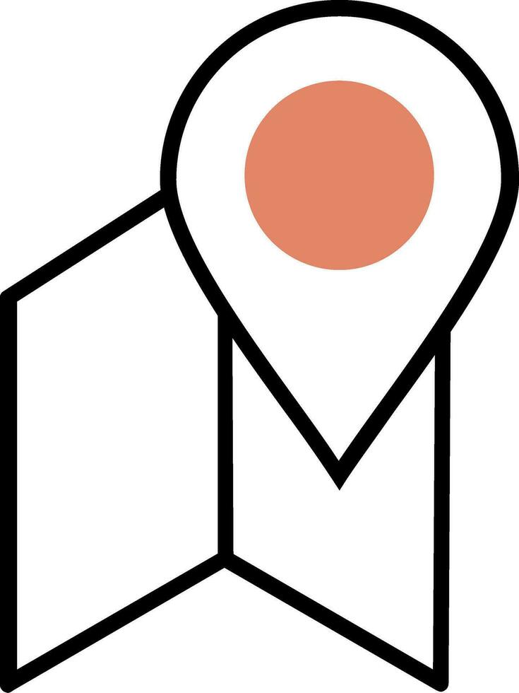 pin punt vector icoon