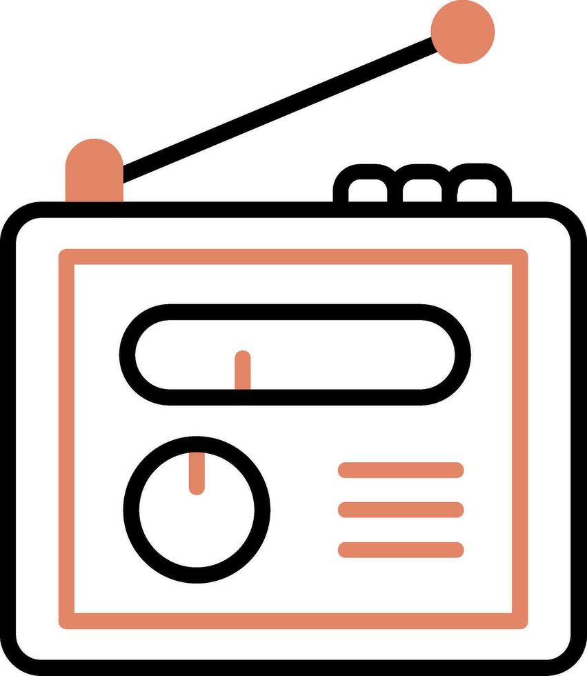 radio vector pictogram