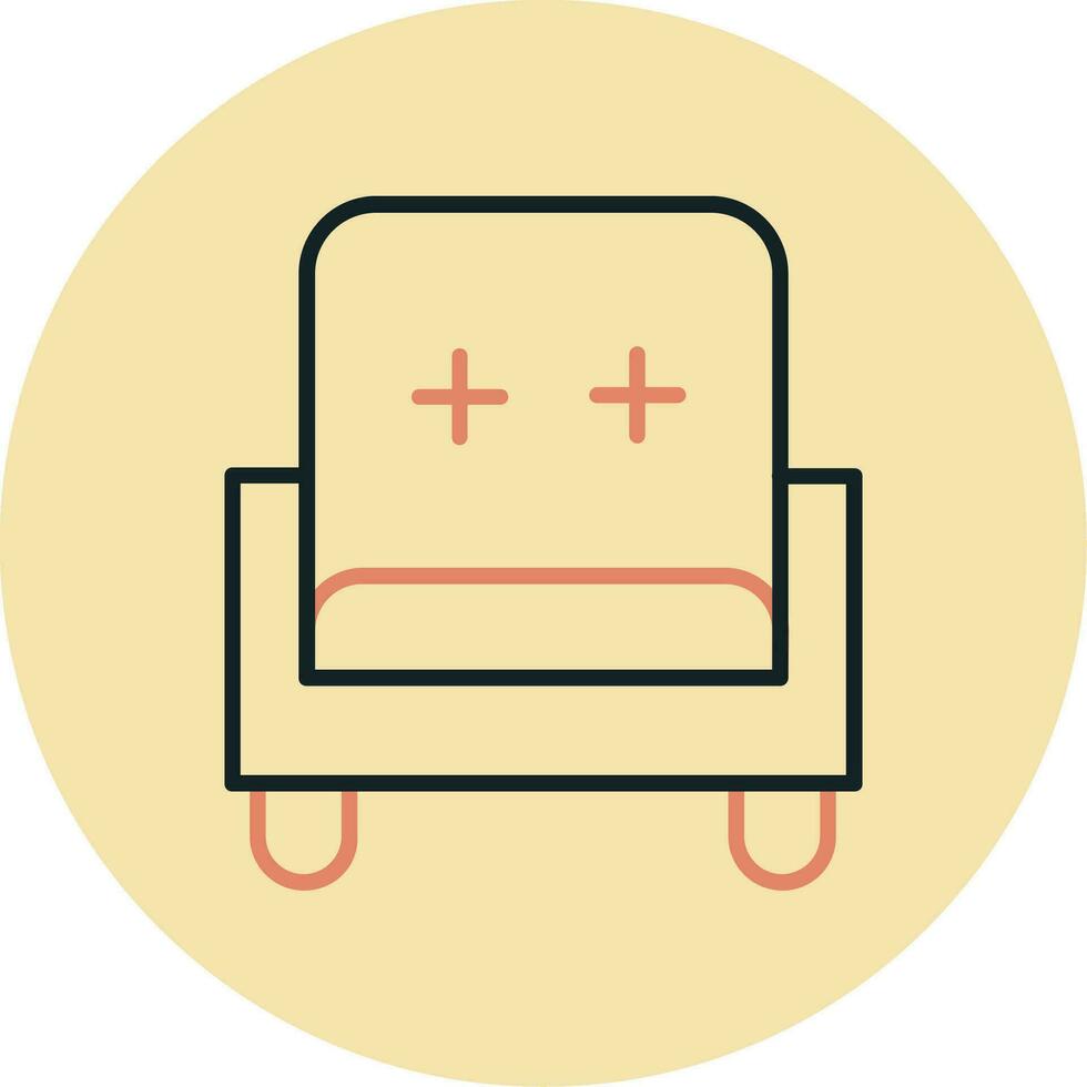 sofa vector icoon