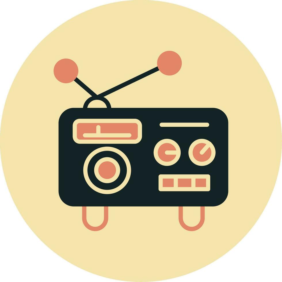 radio vector pictogram