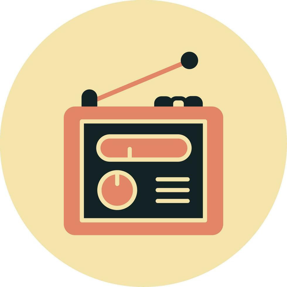 radio vector pictogram