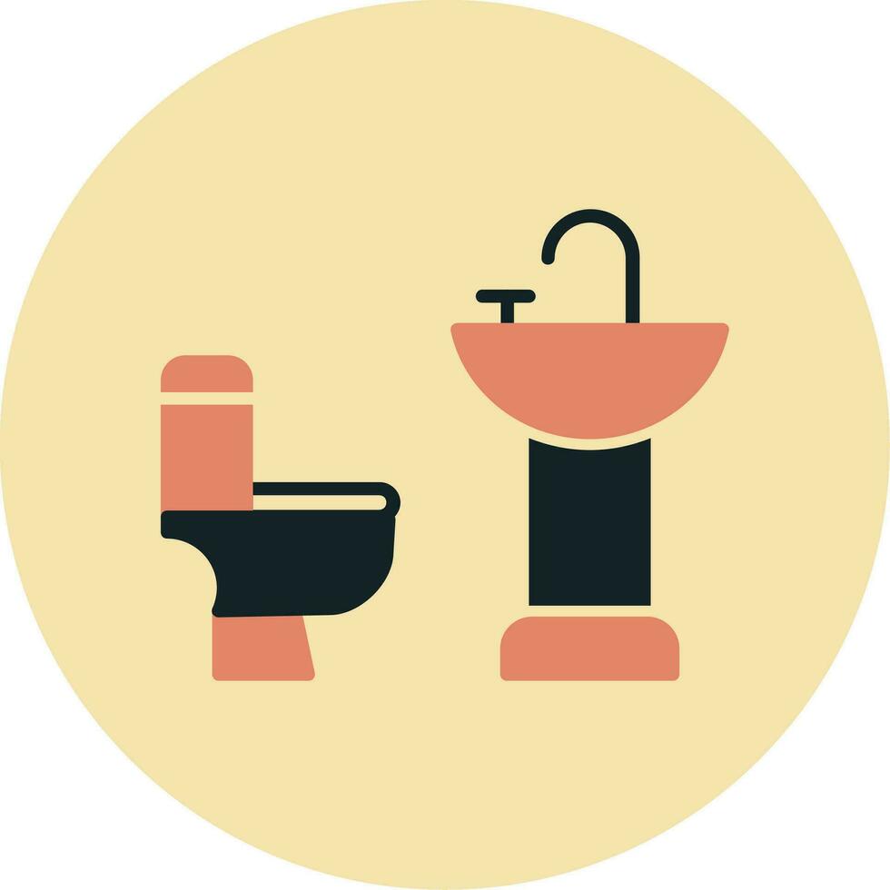 toilet vector pictogram