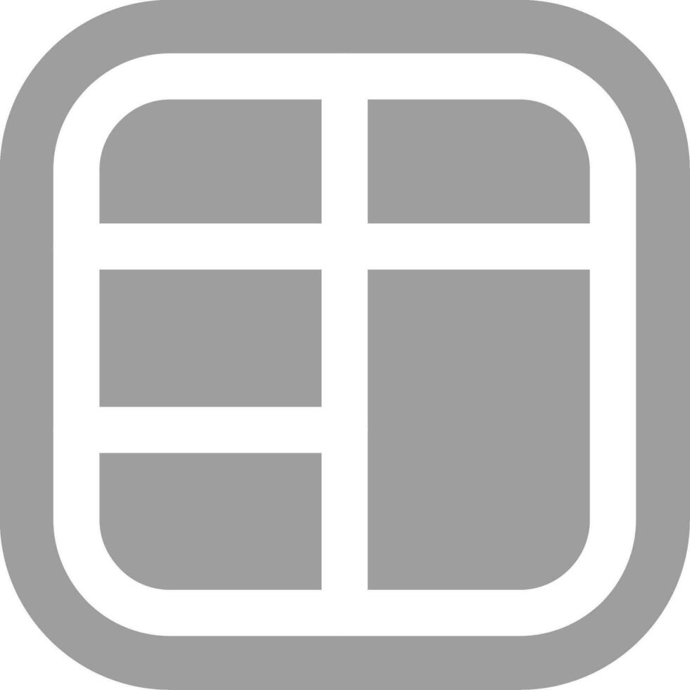 lay-out grijs schaal icoon vector