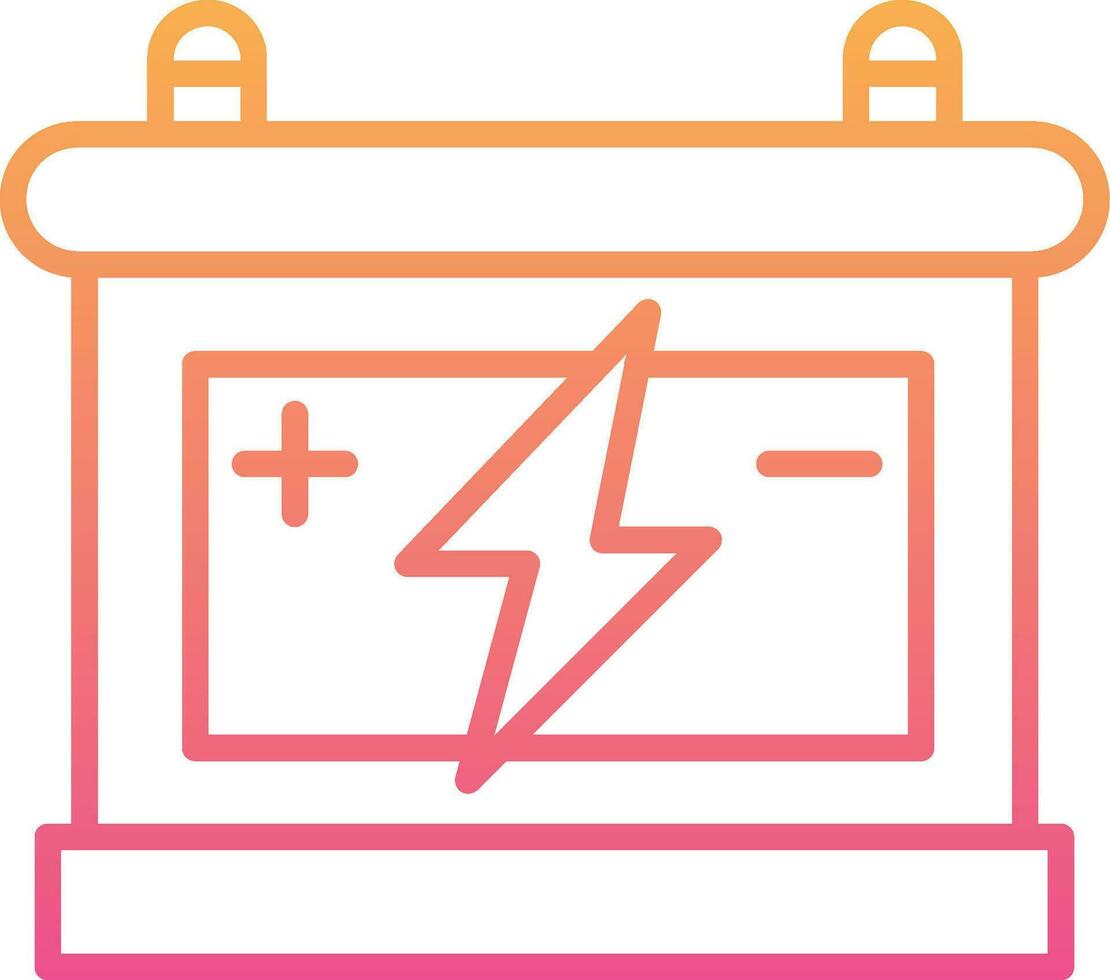 batterij vector pictogram