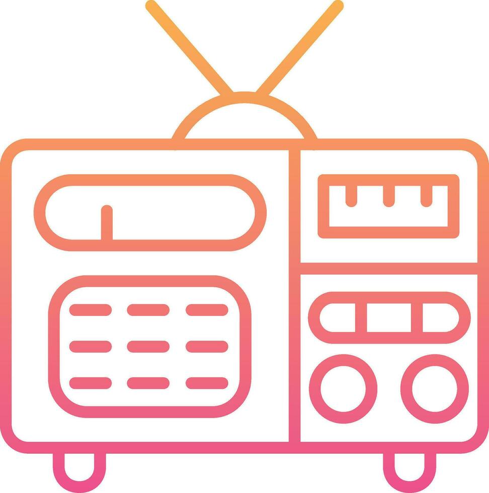 radio vector pictogram