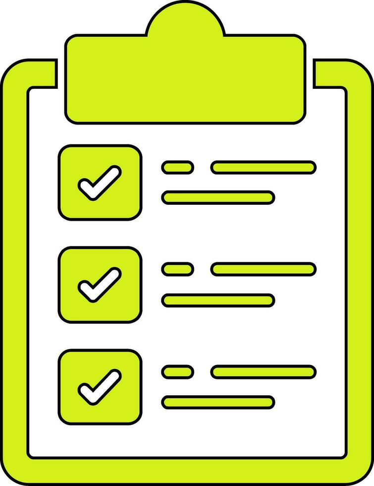 checklist vector icoon