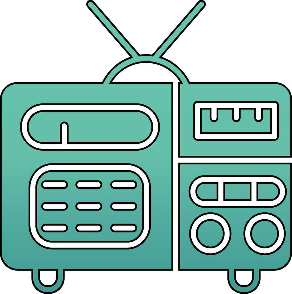 radio vector pictogram