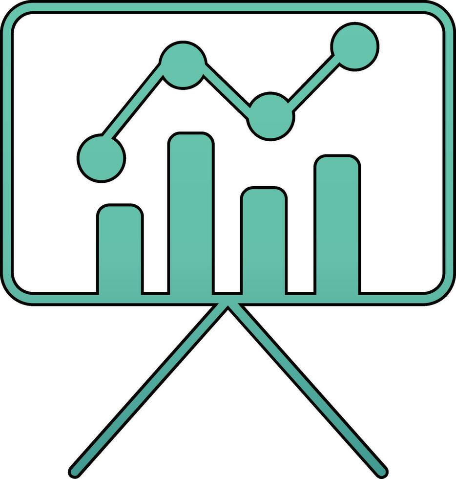 statistieken presentatie vector icoon