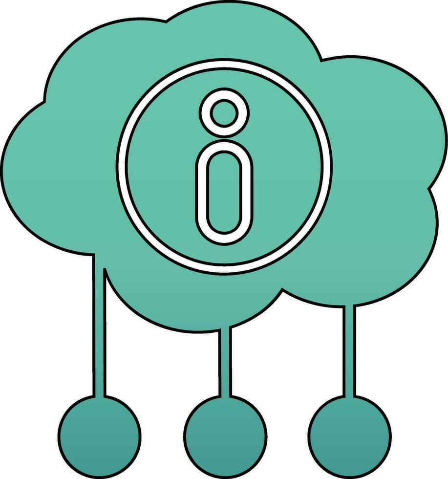 cloud computing vector icon