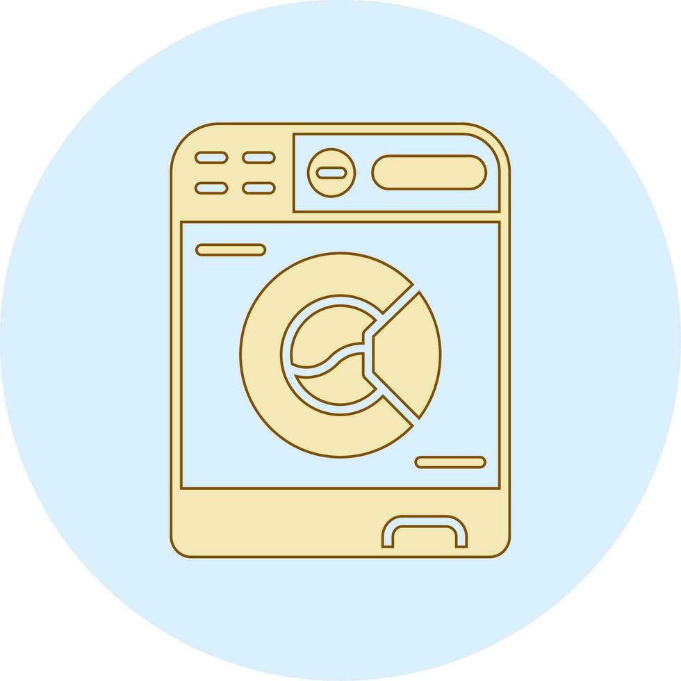 wasmachine vector pictogram