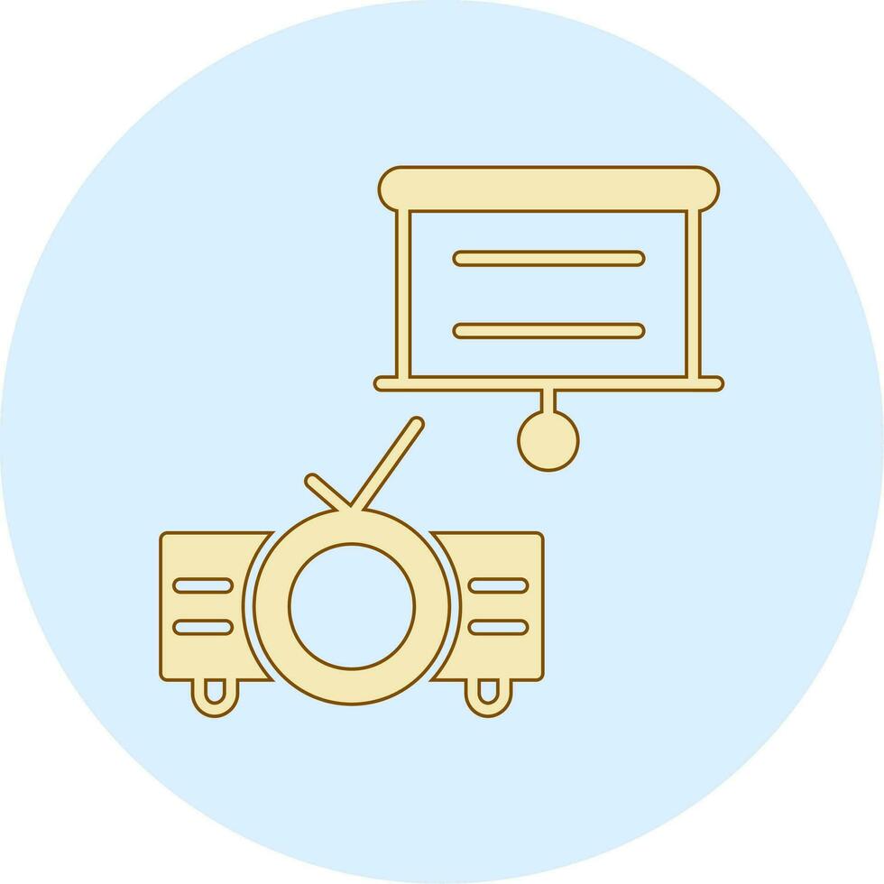 projector vector pictogram