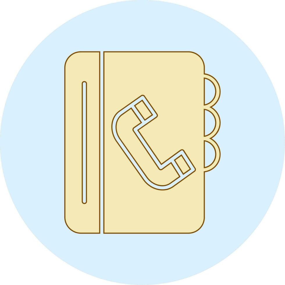 telefoonboek vector pictogram