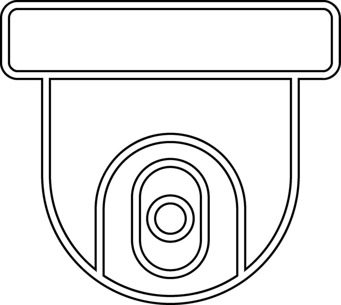 veiligheid camera vector icoon