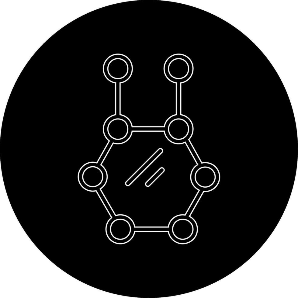 molecuul vector pictogram