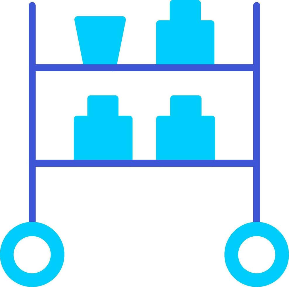 trolley vector pictogram vector