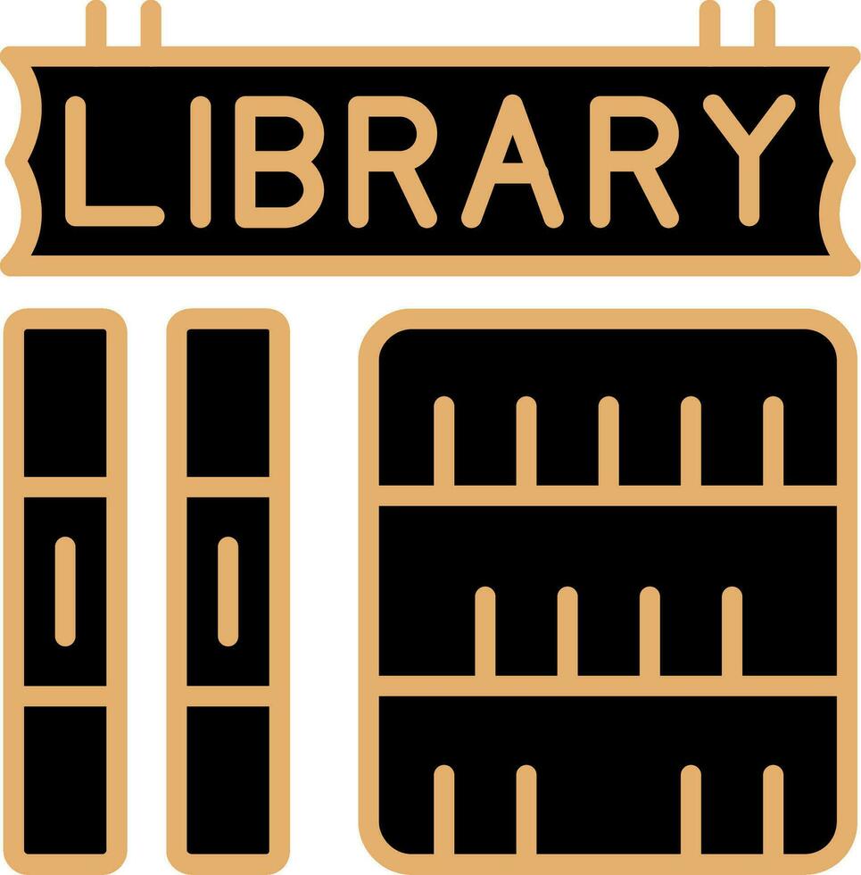 bibliotheek vector icoon