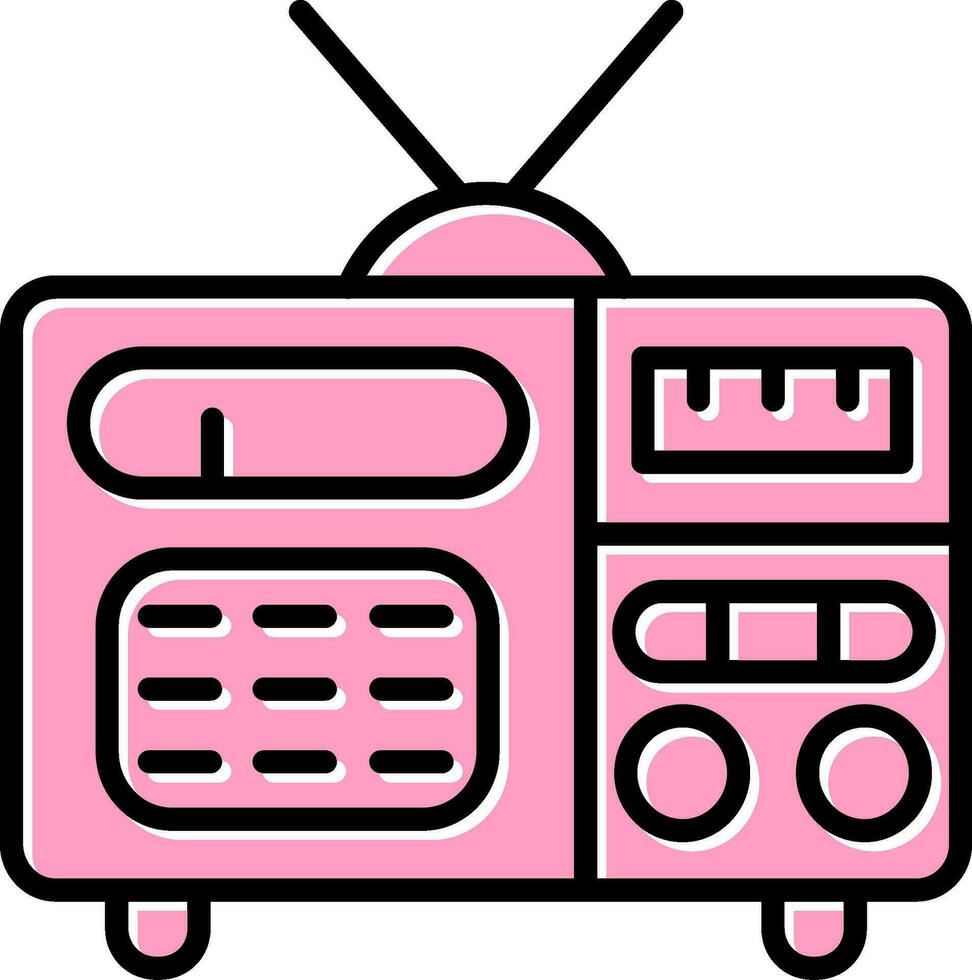 radio vector pictogram