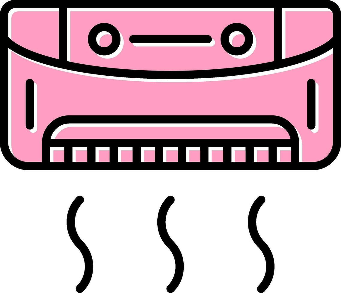 airconditioner vector pictogram