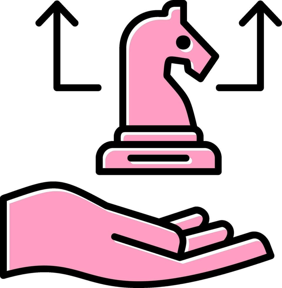 strategie vector pictogram