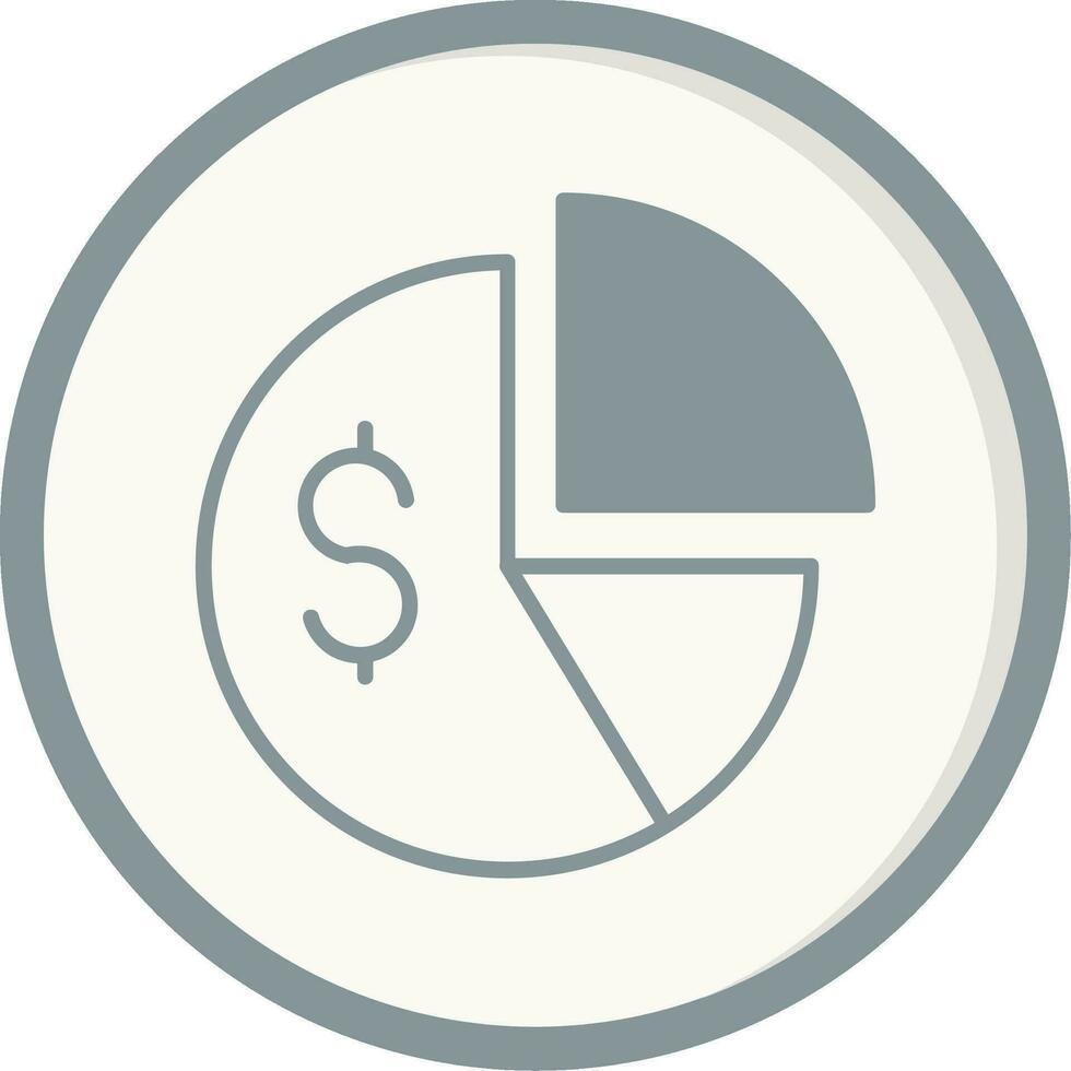 cirkeldiagram vector pictogram