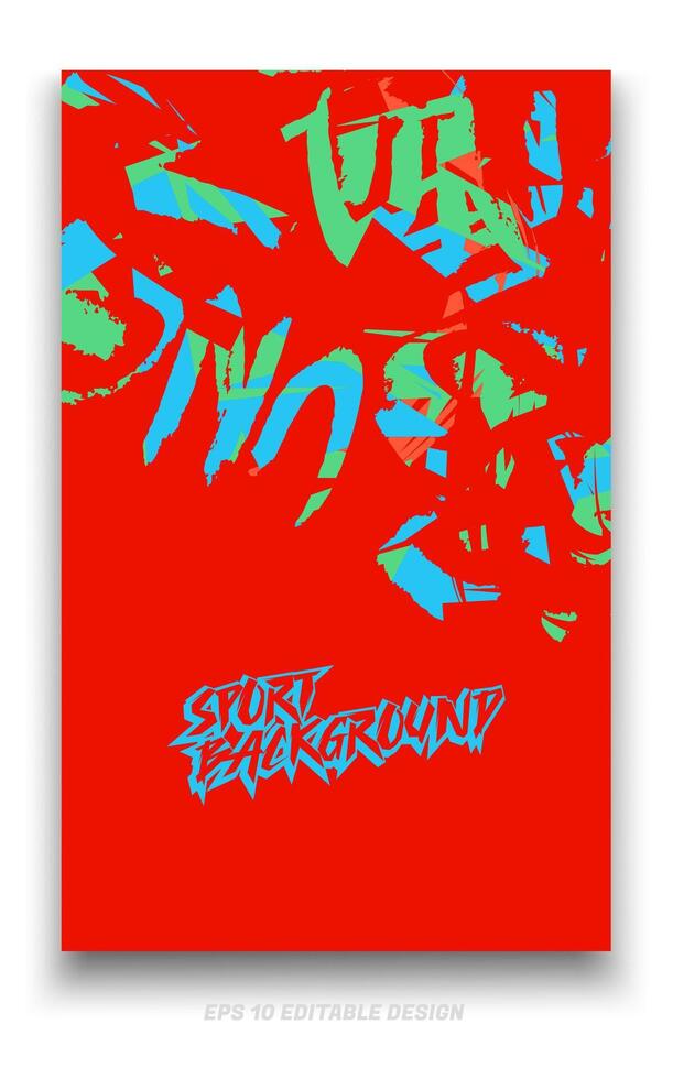 abstract meetkundig achtergronden voor sport- en spellen. abstract racing achtergronden voor t-shirts, ras auto kleurstelling, auto vinyl stickers, enz. vector achtergrond