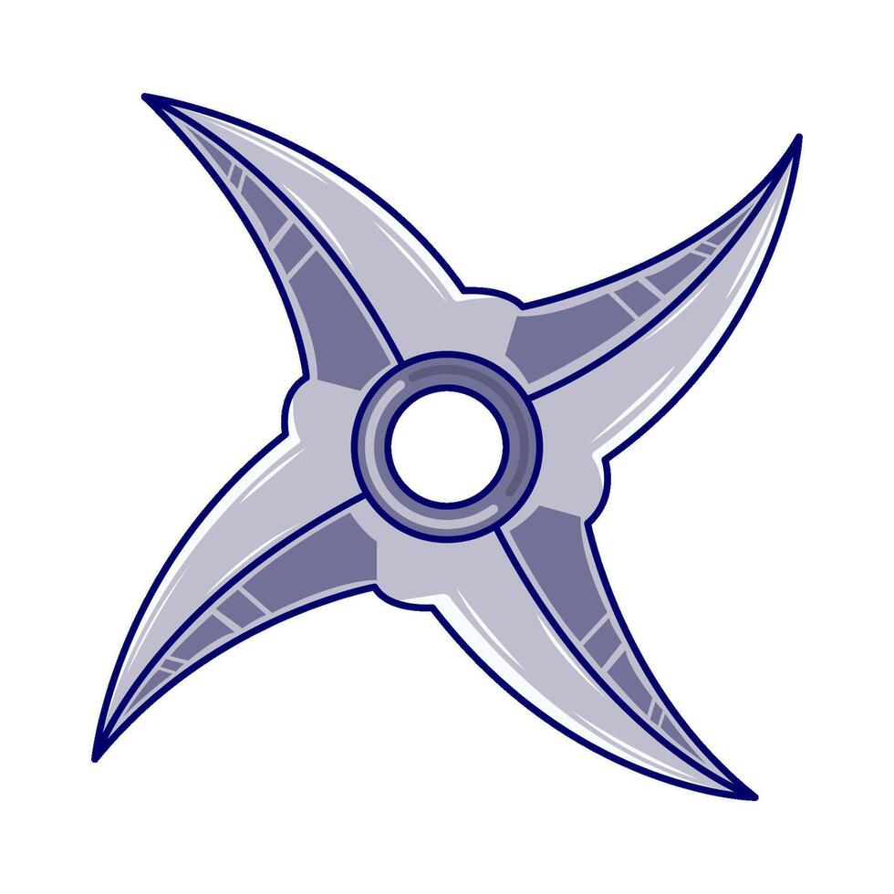 shuriken wapen illustratie vector