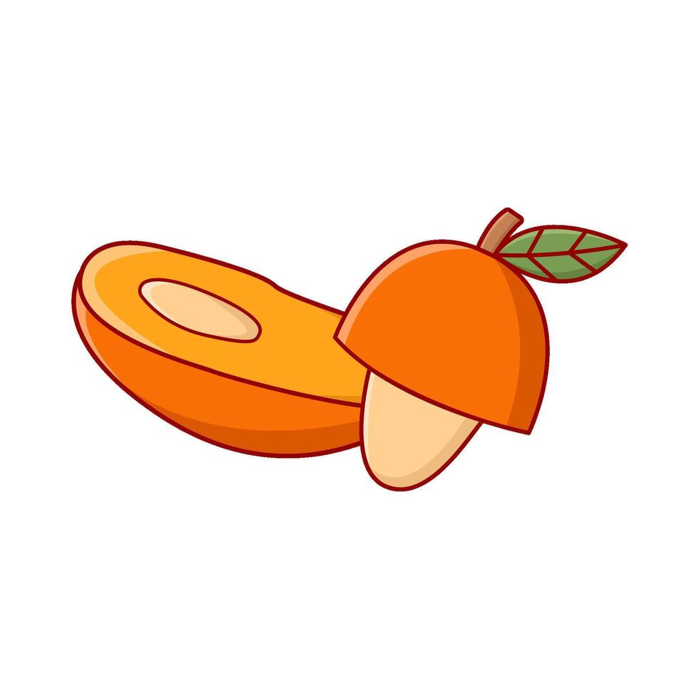 mango plak illustratie vector