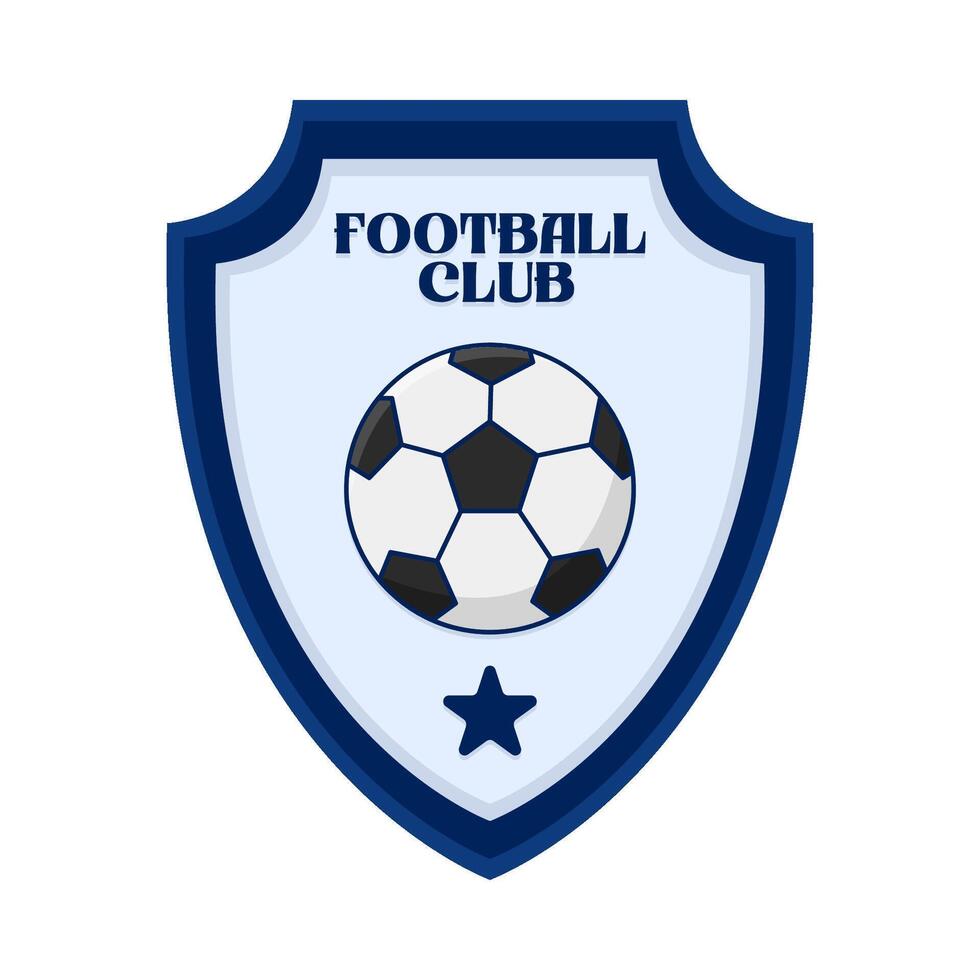 Amerikaans voetbal club insigne illustratie vector