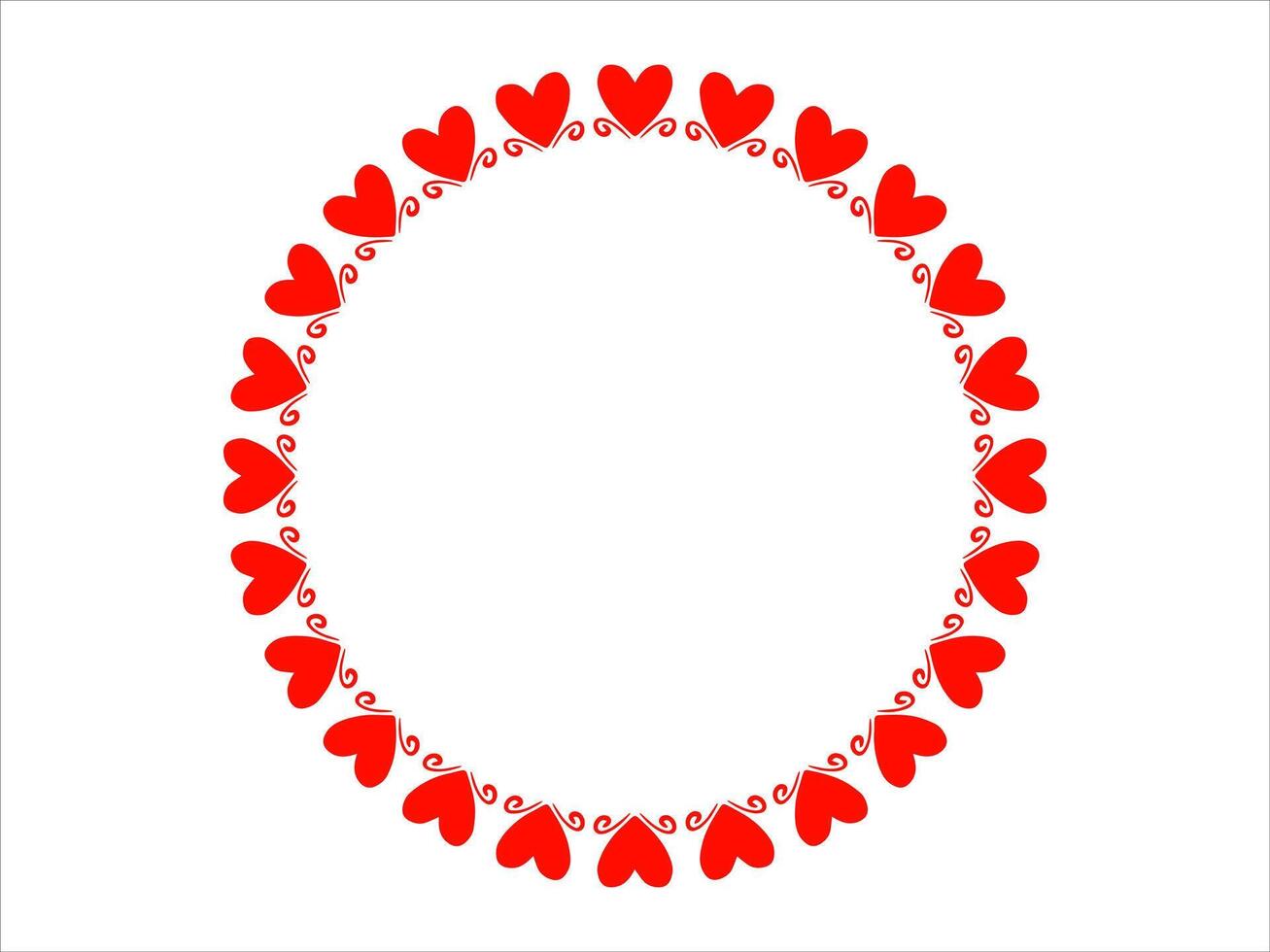 valentijnsdag hart achtergrond voor decoratie vector