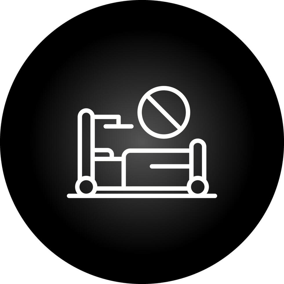 bed vector icoon
