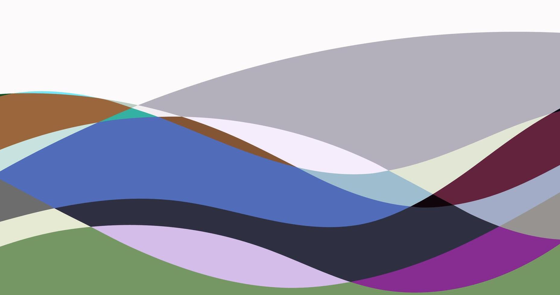 abstract elegant kromme achtergrond met klassiek levendig kleur vector
