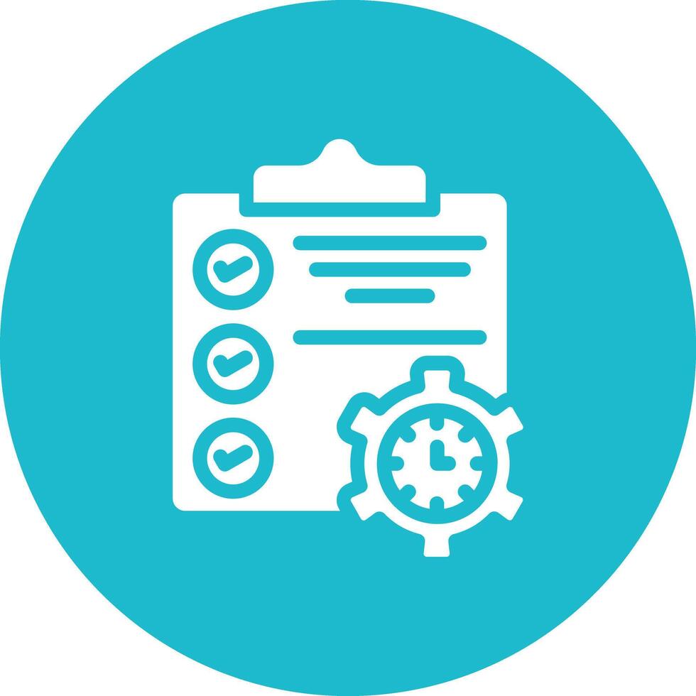 project management vector icon