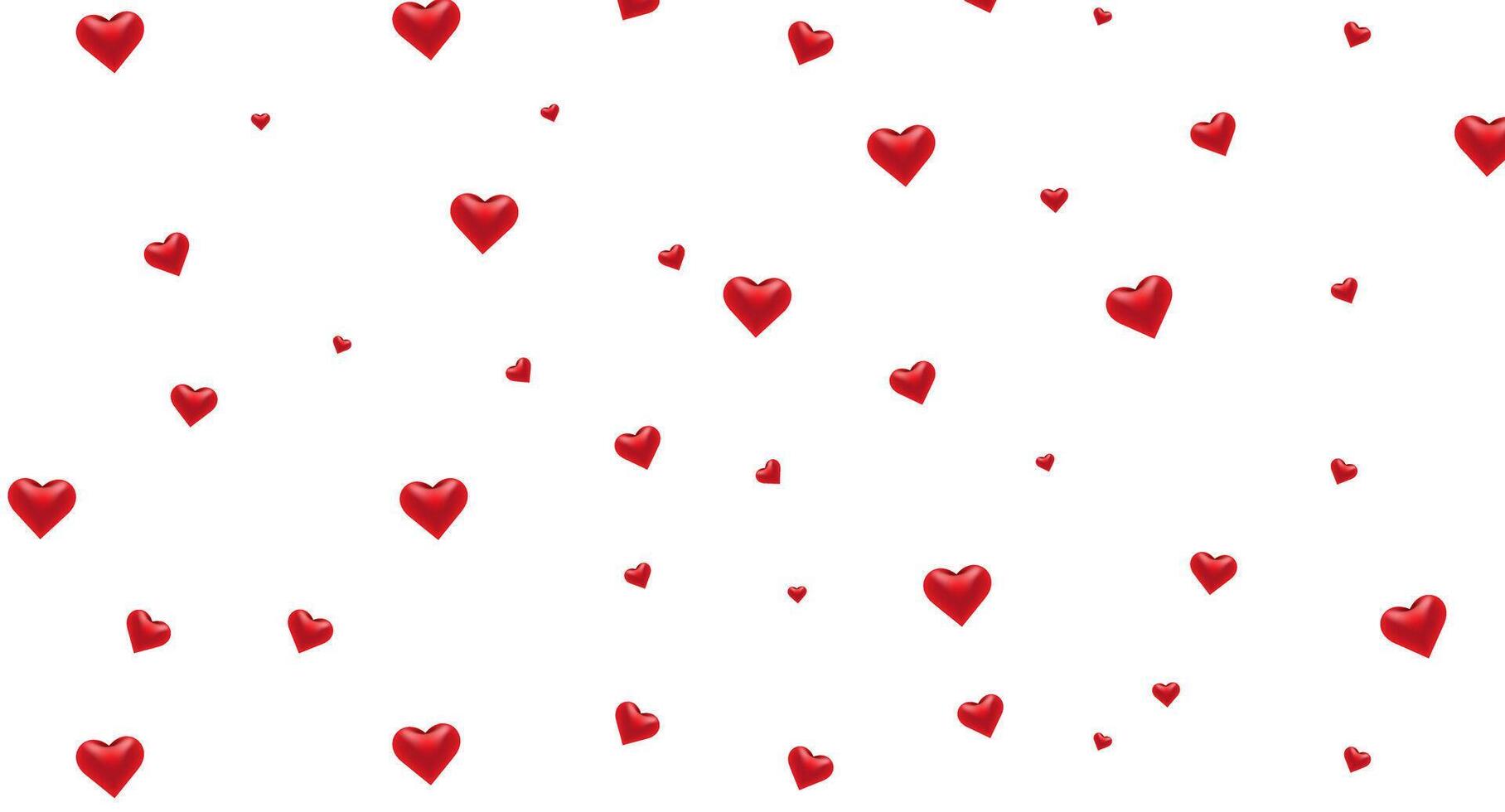 patroon rood realistisch harten. vector illustratie van metaal hart gevormd. ideaal voor luxe, romantisch, en liefde ontwerp