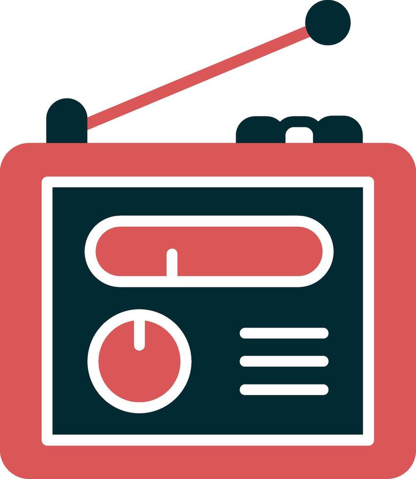 radio vector pictogram