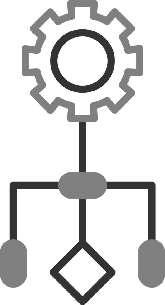 werkstroom vector pictogram