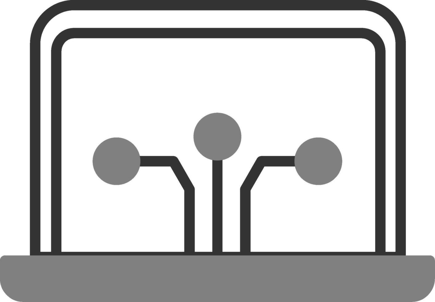 laptop vector pictogram