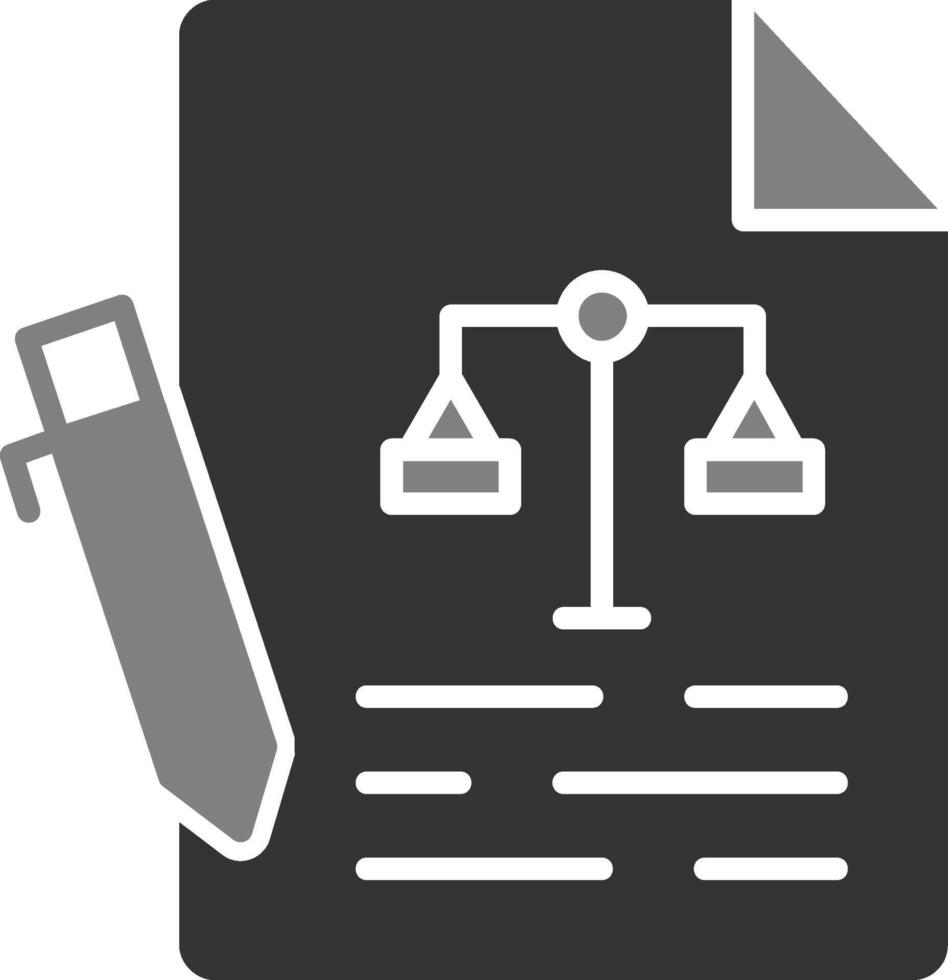 contract vector pictogram