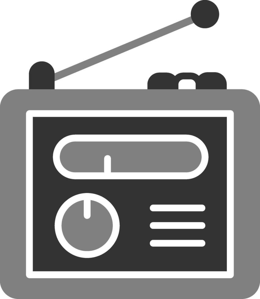 radio vector pictogram