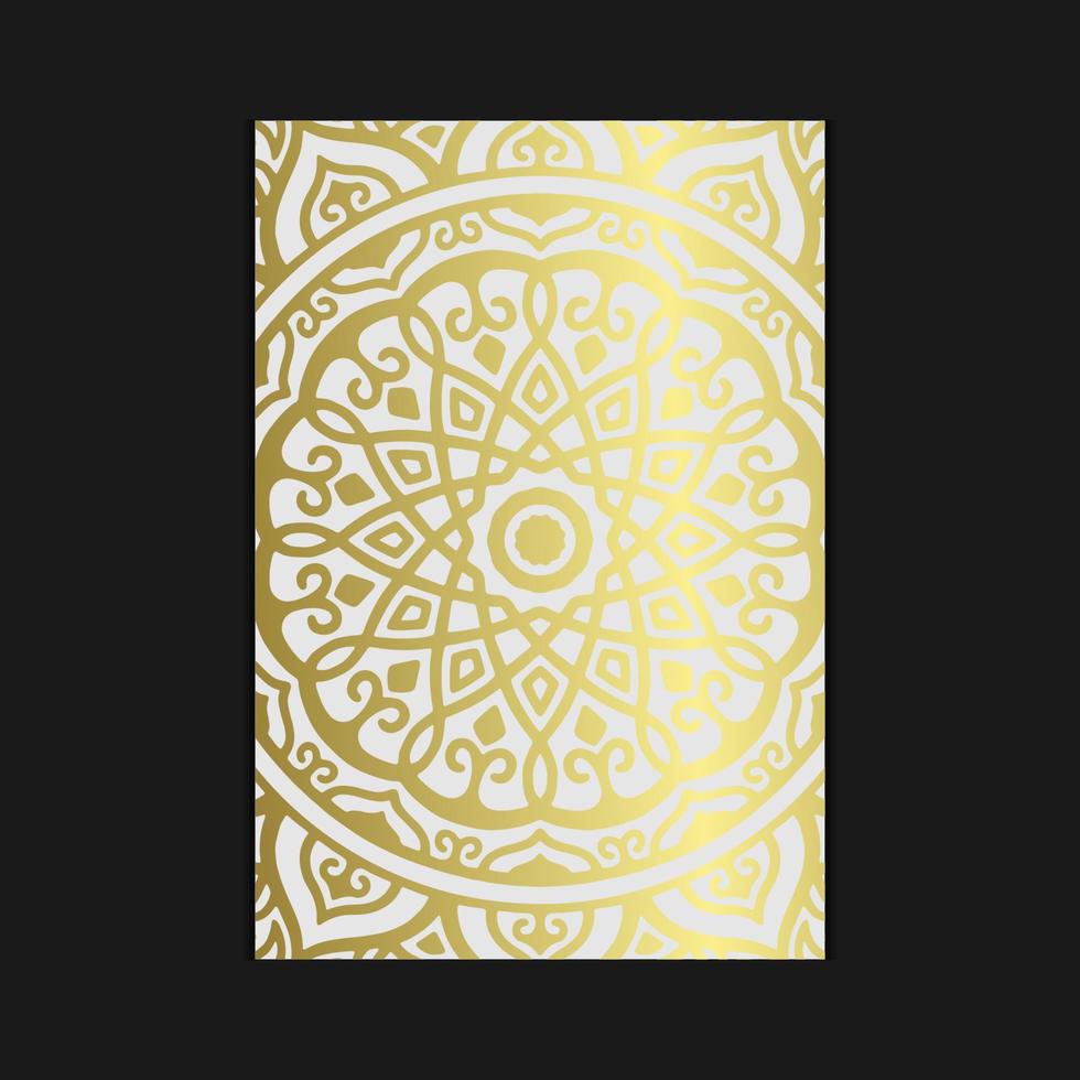 luxe sier mandala achtergrond met Arabische islamitische oosten patroon stijl premium vector gratis vecto