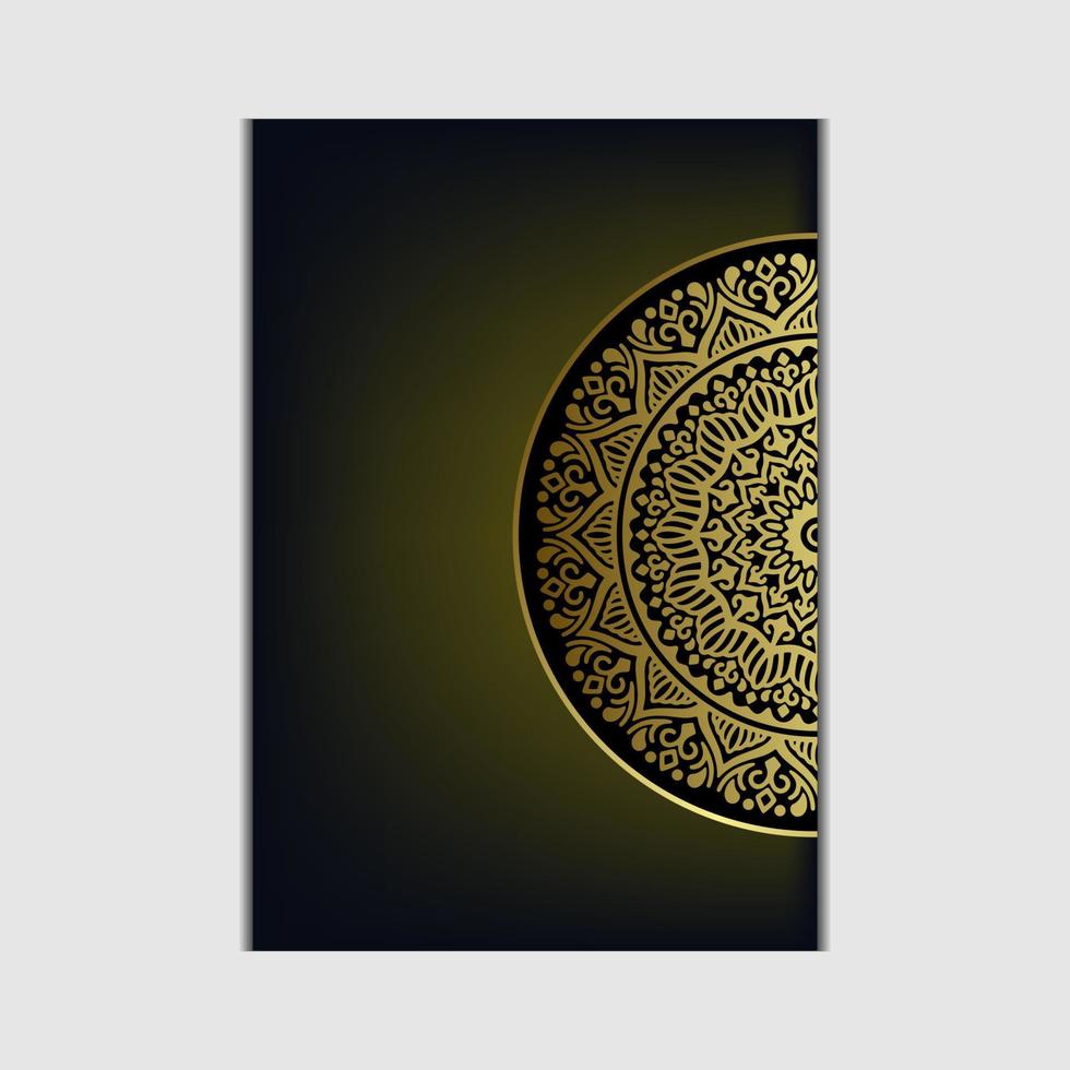 luxe sier mandala achtergrond met Arabische islamitische oosten patroon stijl premium vector gratis vecto