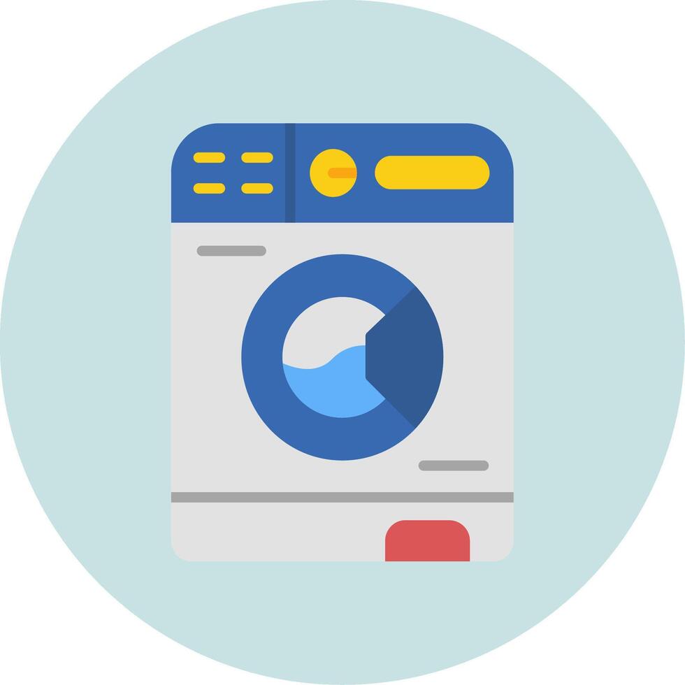 wasmachine vector pictogram