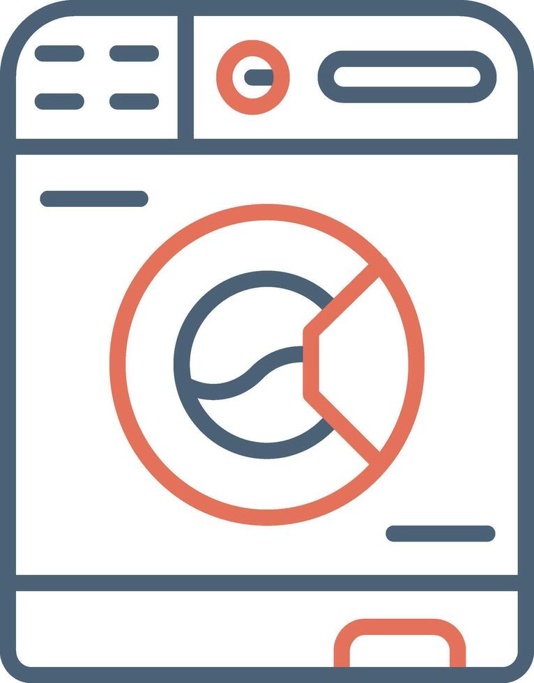 wasmachine vector pictogram