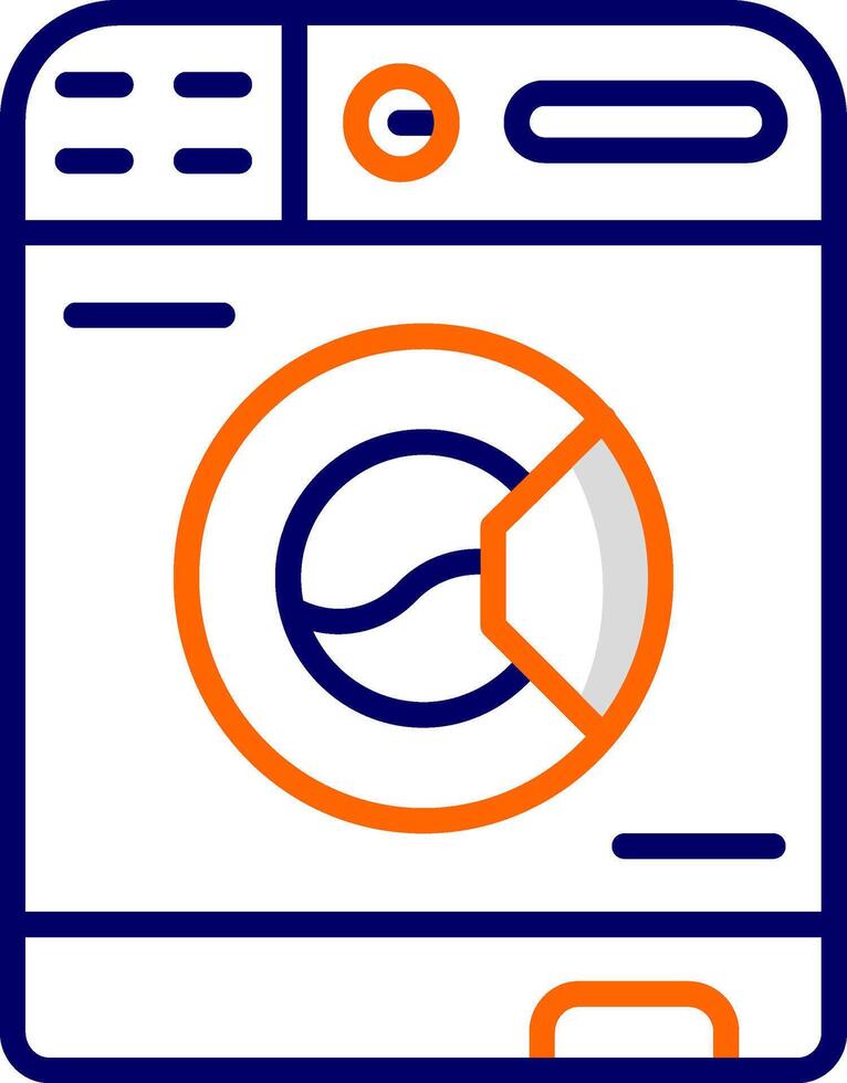 wasmachine vector pictogram