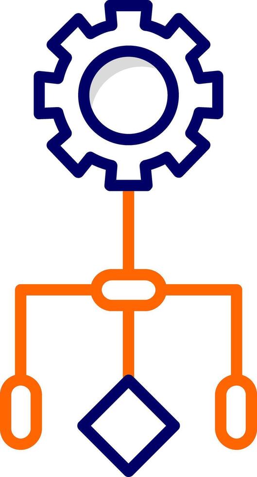 werkstroom vector pictogram