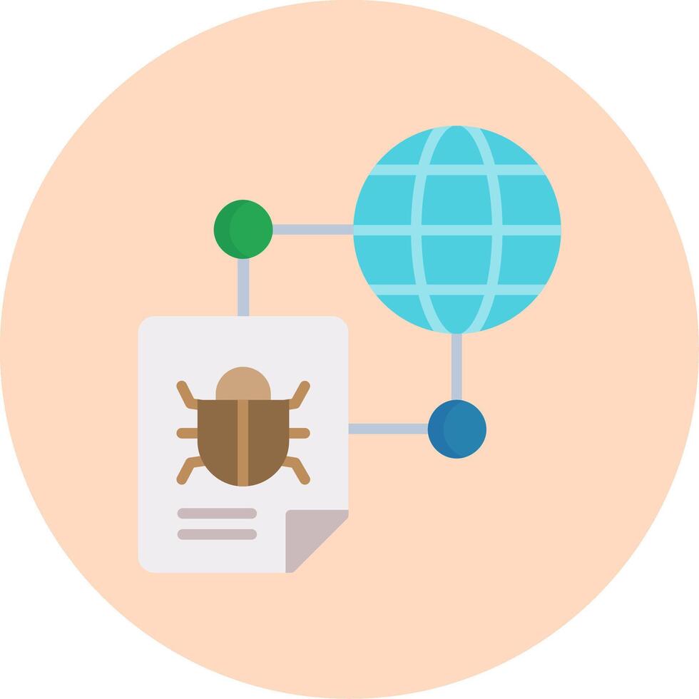 bug vector pictogram