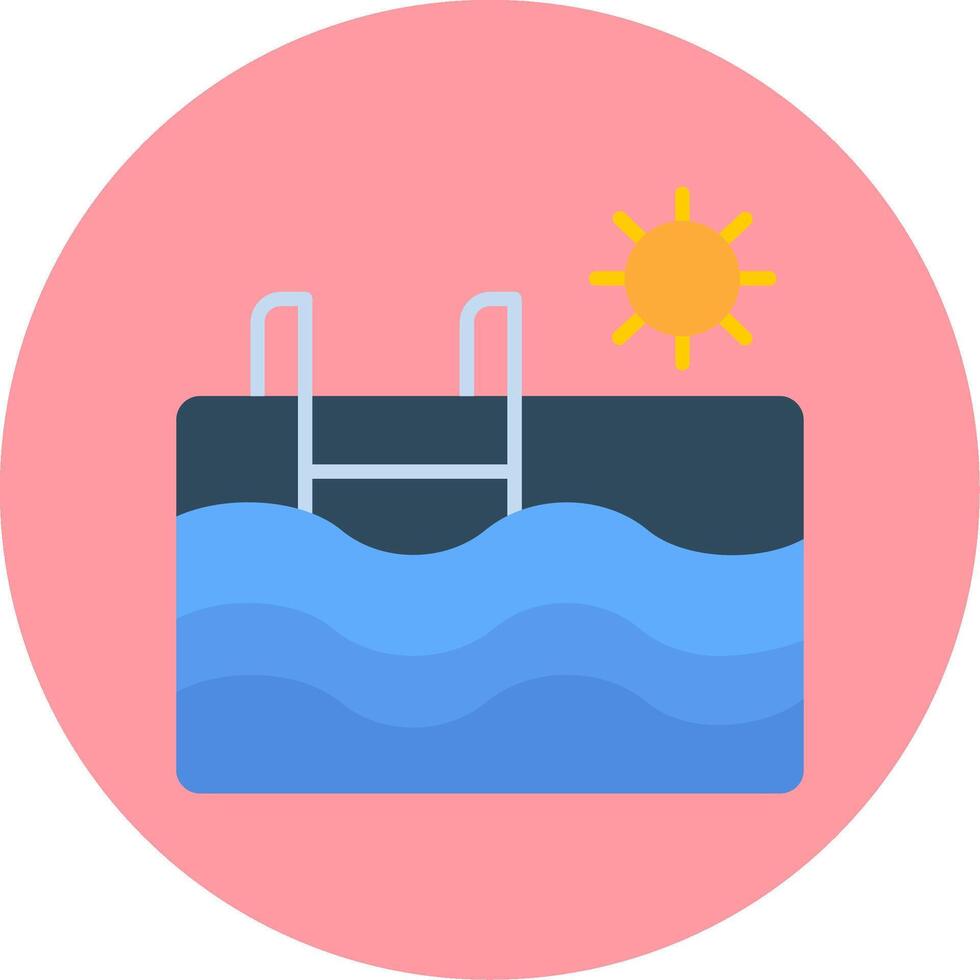 zwembad vector icon