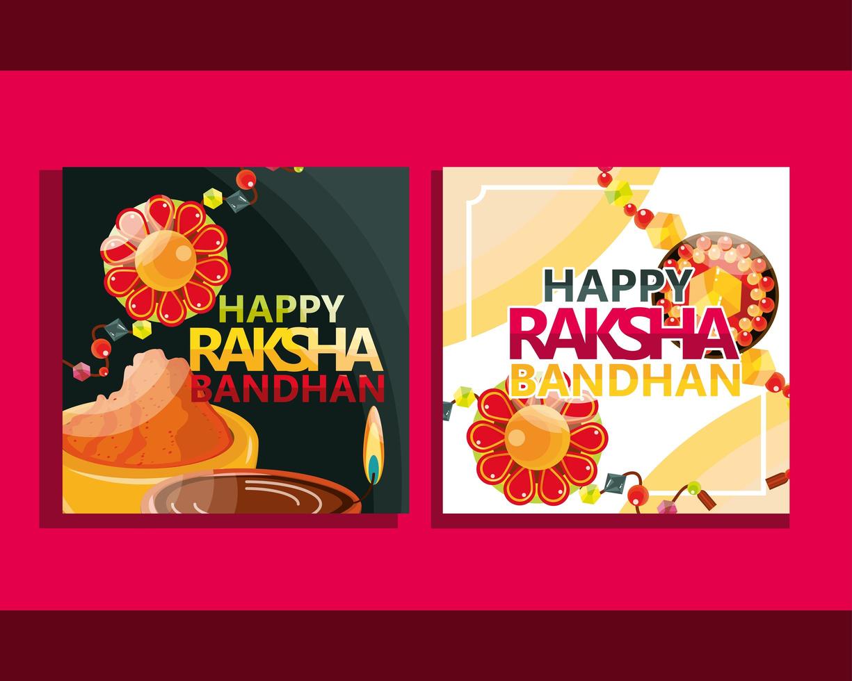 raksha bandhan-banners vector
