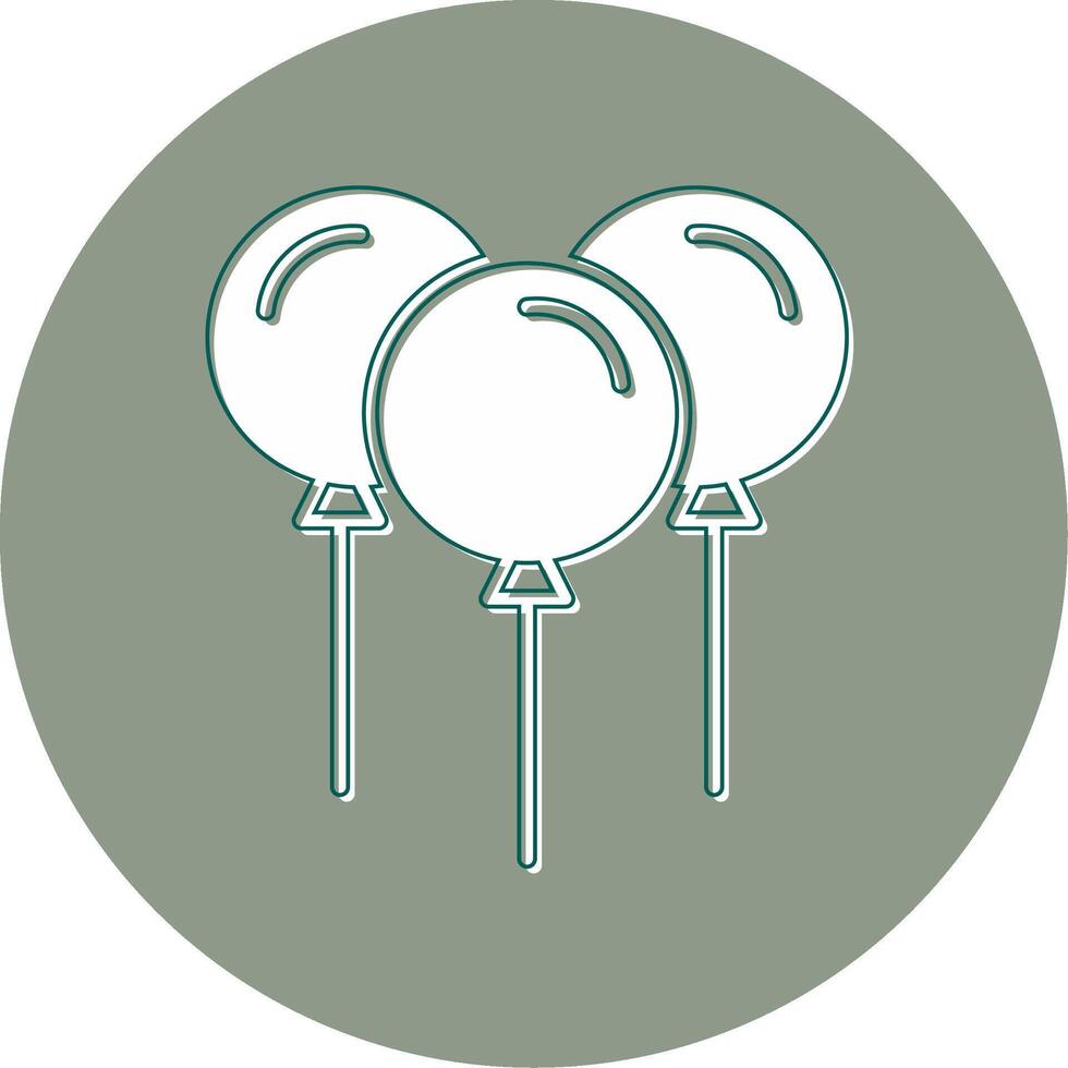 ballonnen vector icon